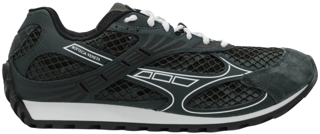 BOTTEGA VENETA ORBIT DARK GREEN/BLACK SNEAKERS
