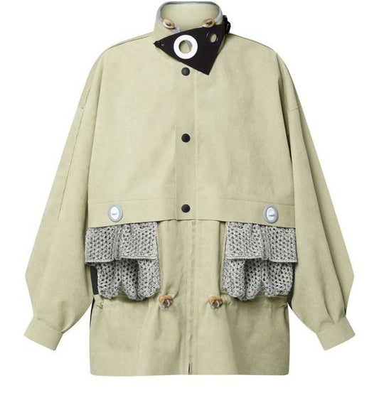 LOUIS VUITTON Crochet Pocket Parka - Image 1