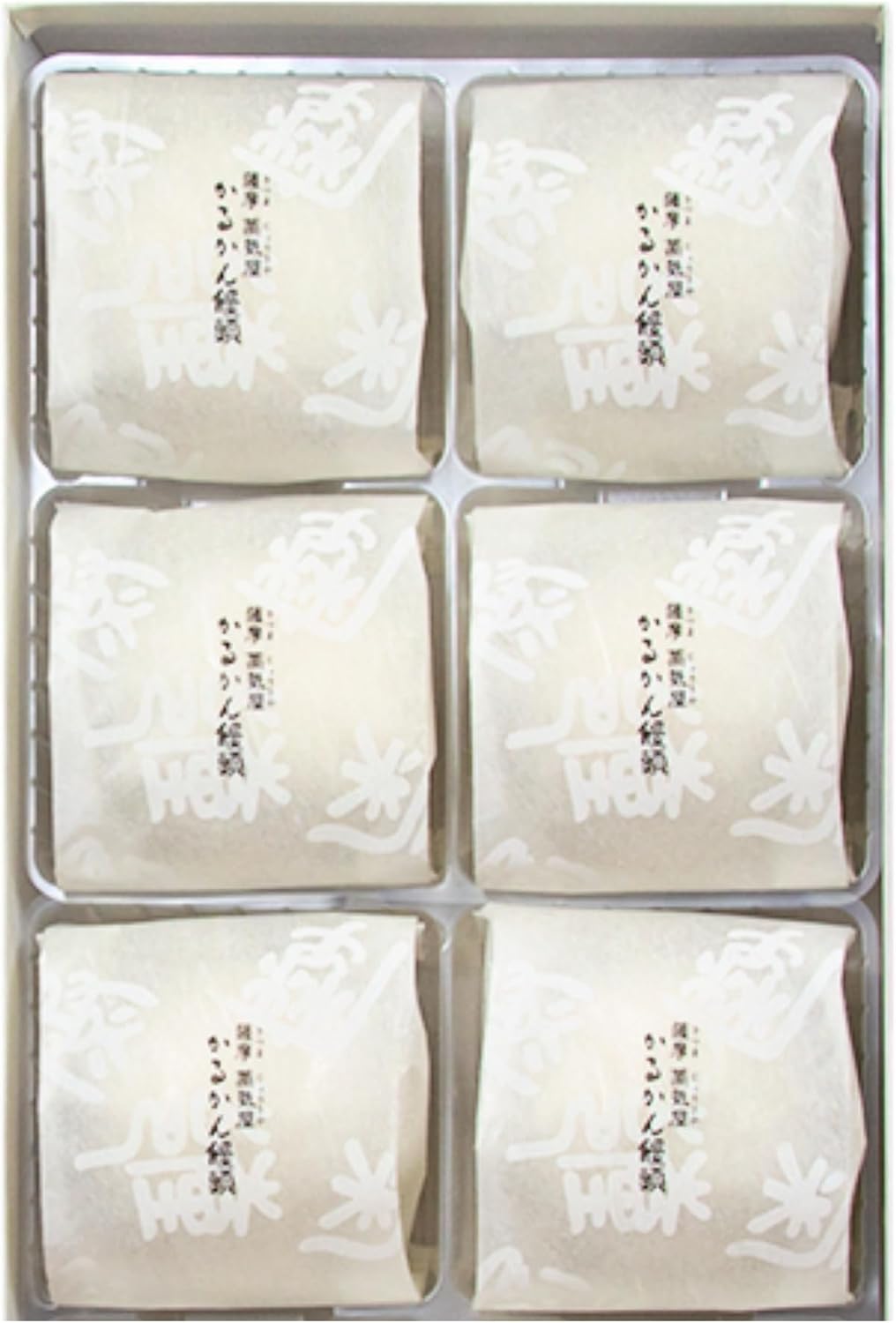 Satsuma Steamya, Karukan Noodle (6 Pieces), Kagoshima, Souvenir, Confectionery Bag Included