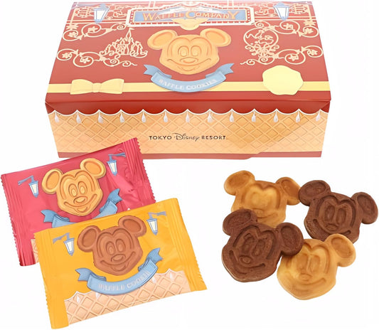 Tokyo Disney Resort Exclusive Mickey Mouse Waffle Cookies TDR Candy Souvenir Disney Goods Present