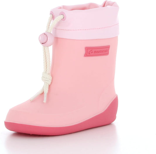 Moonstar RB B02 Multi Rain Boots, Made in Japan, Non-Slip, 5.1 - 7.5 inches (13 - 19 cm), Kids, Multi