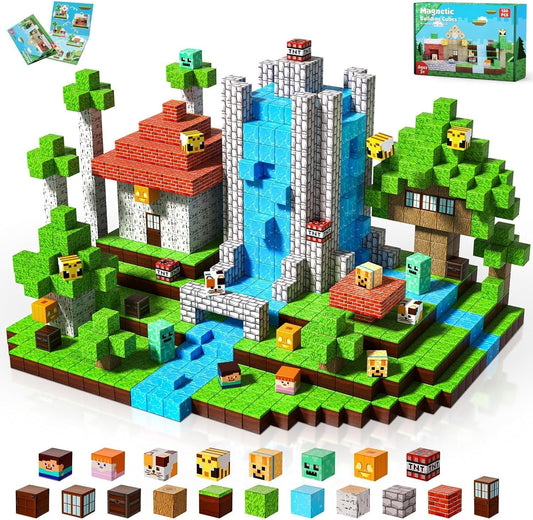 150 Pcs Magnetic Blocks, Magnetic Blocks, Toys for Kids, Educational Toys, Magnetic Blocks, Magnets for Boys and Girls, Toys, Birthday Gift, Christmas Gift, Gift