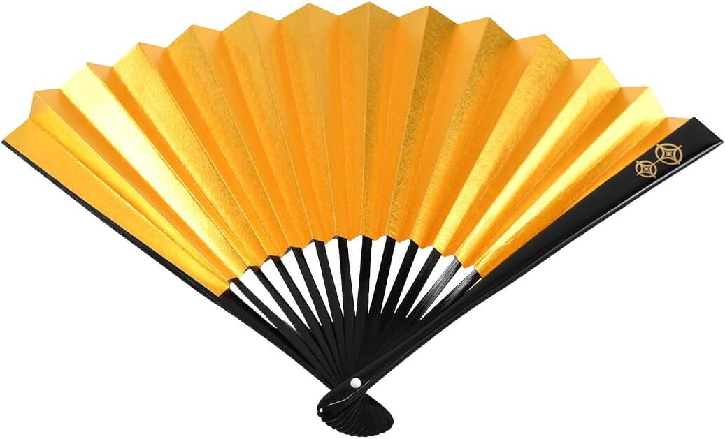 Nagomiya Japanese Fan, Made in Japan, Suehiro, Black Bones, Celebration Fan, For Weddings, For Black Tomesode, Women's