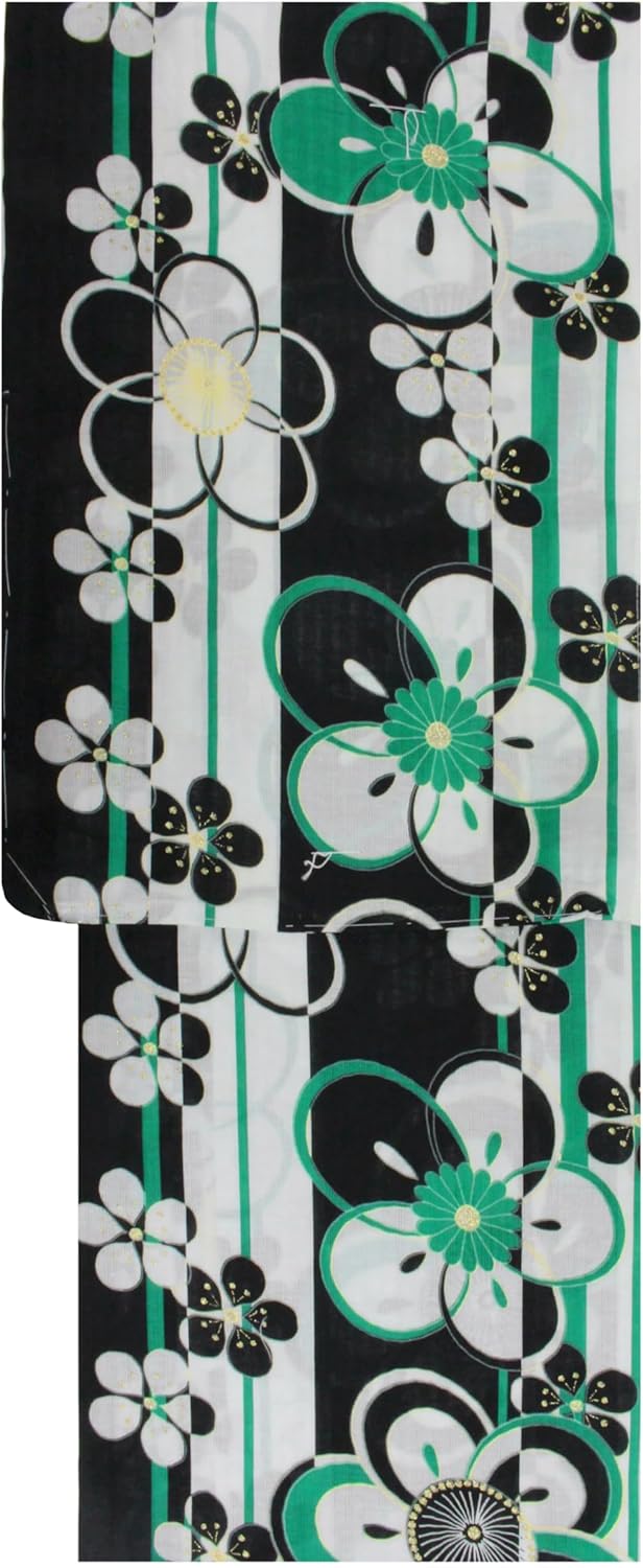 Kimono N0707 Women's Yukata, 20 Patterns to Choose from, Single Item, H・L, Ash Ell, Brand, Modern, Stylish, Cute, Elegant, Gorgeous Adult, Preta, Finished Product