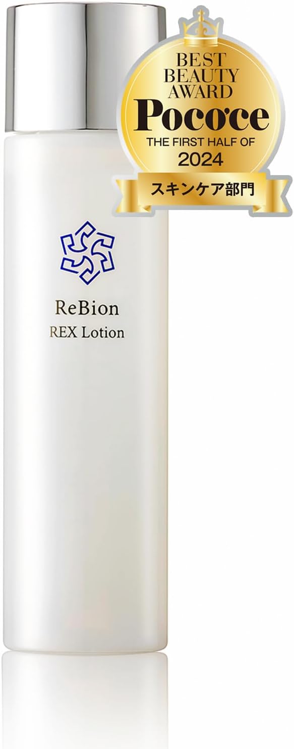 Livion Rex Lotion Lotion Human Stem Cell Culture Solution, Exosome, Niacinamide, Human Type Ceramide, Vitamin C Derivative, Pores, Dry Skin, Hyaluronic Acid, Moisturizing, Hari Gloss ReBion, 5.1 fl oz