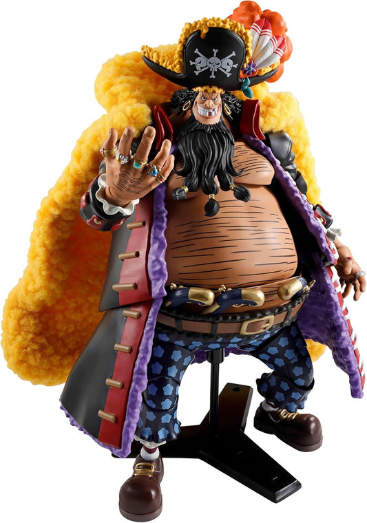 TAMASHII NATIONS S.H. Figuarts ONE PIECE Marshall D. Teach - The Four Kings - Approx. 9.6 inches (245 mm), PVC, ABS, & Fabric, Pre-painted Action Figure