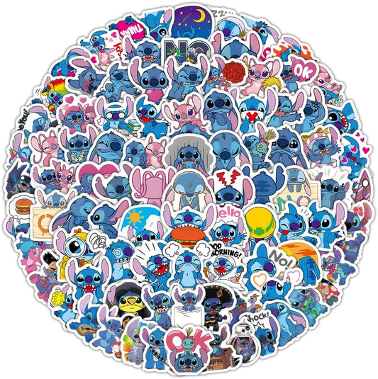 sanyuexiaozai Waterproof Fashionable Anime Stickers, High Definition Images, 2.0 - 2.8 inches (5 - 7 cm), Large Size, 120 Sheets, Cute, Notebook, Stickers, Students, DIY, Car, Motorcycle, Helmet, PC