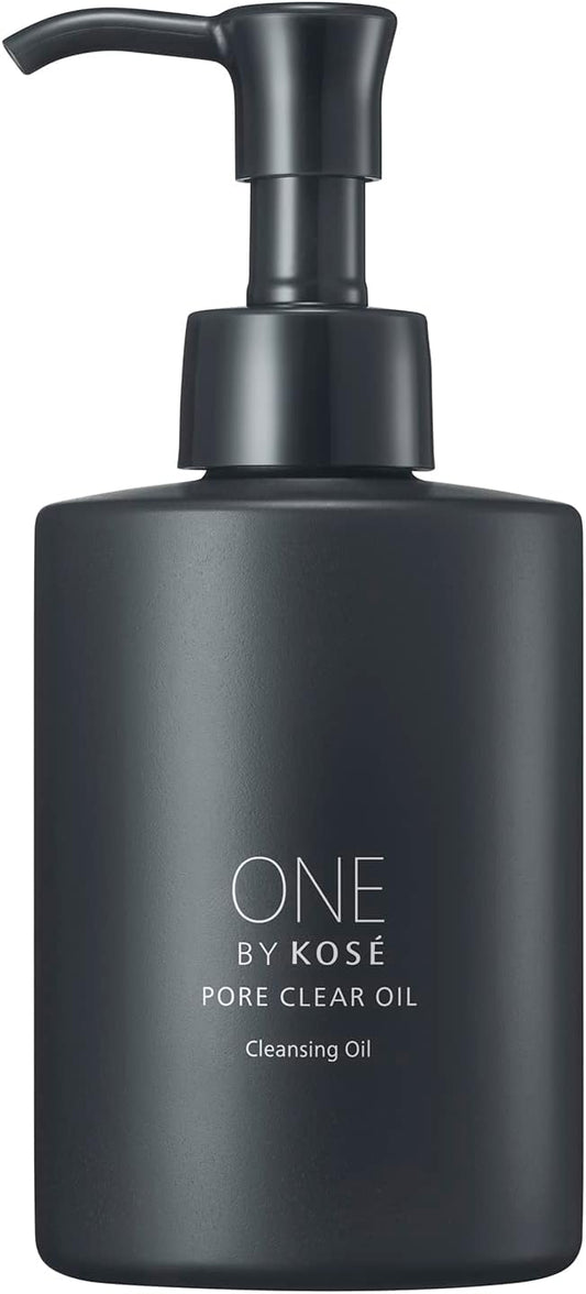 ONE BY KOSE Cleansing, Pore Clear Pores, Oil, Body, 6.1 fl oz (180 ml), Square Plug, Blackheads, Makeup Remover