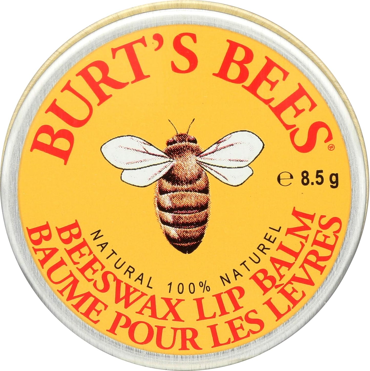 BURTS BEES - Bálsamo labial de cera de abejas, 0.3 onzas