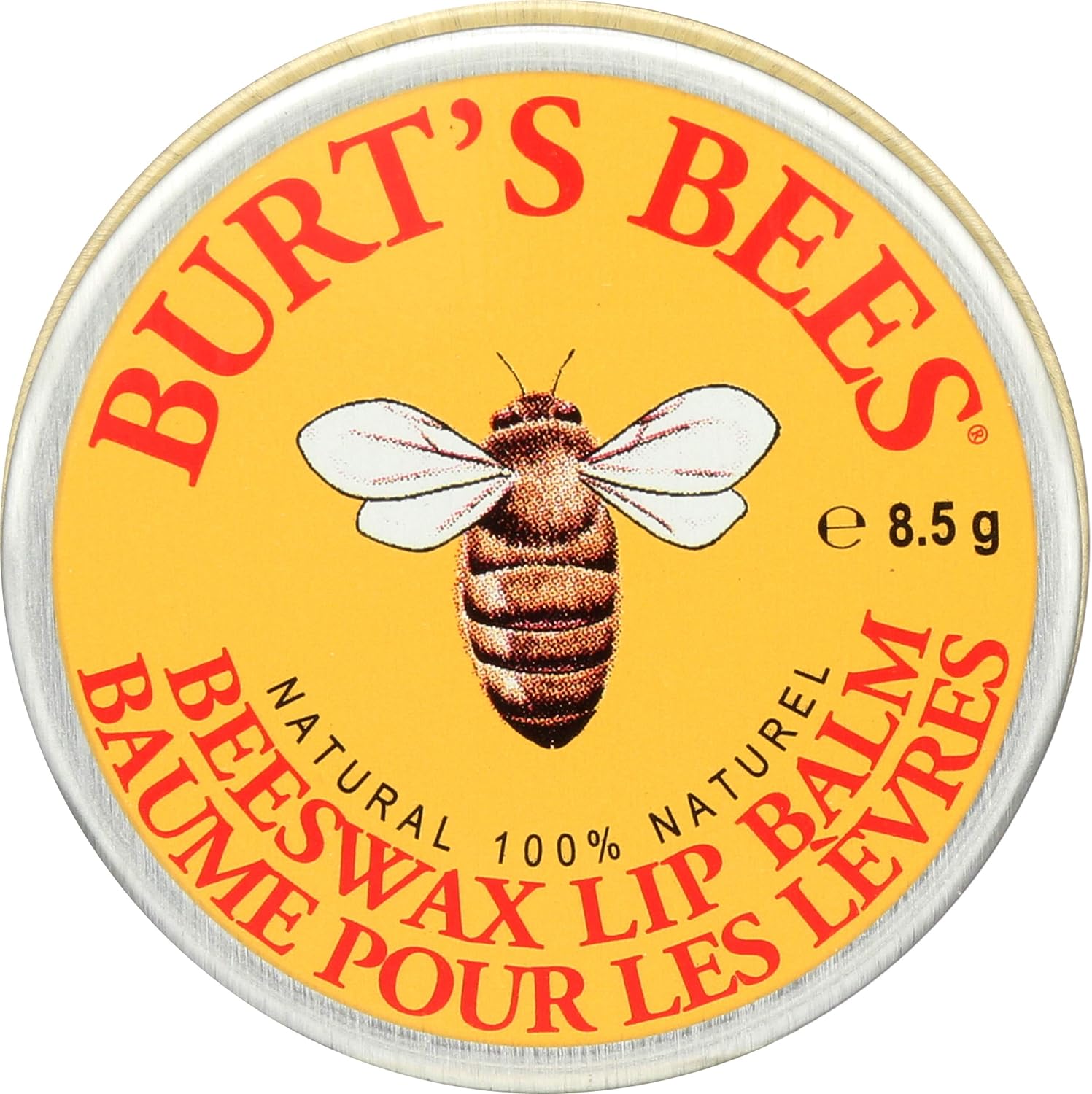 BURTS BEES - Bálsamo labial de cera de abejas, 0.3 onzas