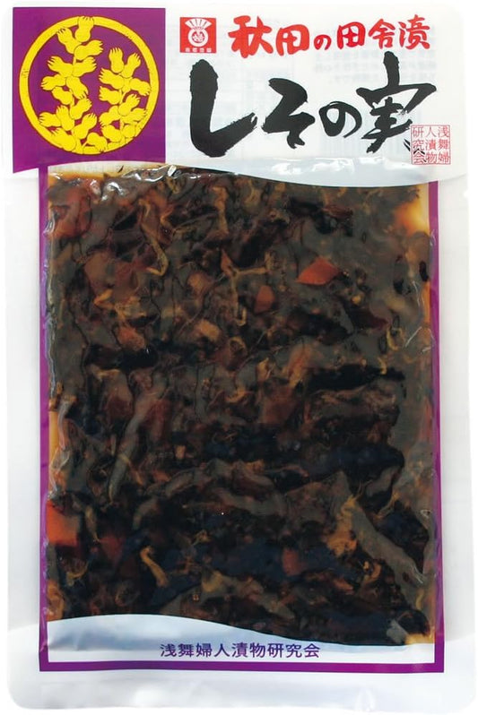 Asamai Women's Pickled Research Association Akita Countryside Pickled Shikanai Nuts 4.2 oz (120 g)