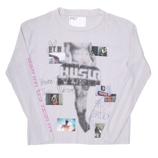 PALY 'HUSTLR' RIB LONGLSEEVE TEE