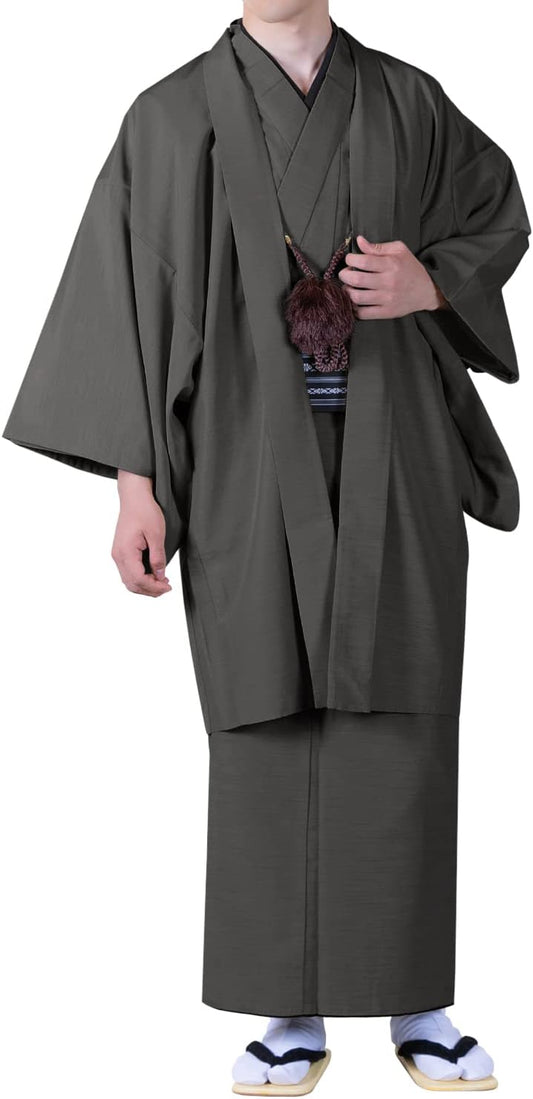 Kyoetsu Kimono Haori Set, Men's, Men's