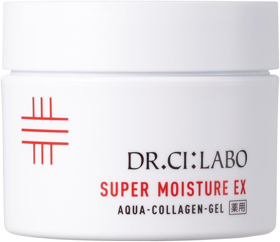 Dr. Cilabo Aqua Collagen Gel, Super Moisture, EX Ra, 1.8 oz (50 g), Lotion, Beauty Serum, Emulsion, Cream, All-in-One Gel, Vitamin C, Highly Moisturizing, Pores, Gift, Popular Ranking, Men's Cosmetics
