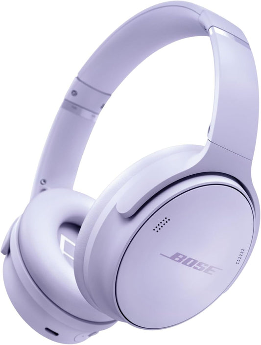 Bose QuietComfort Headphones LE Completely Wireless Headphones Noise Canceling Bluetooth Connection With Microphone Up to 24 Hours Playback Fast Charging Chilled Lilac