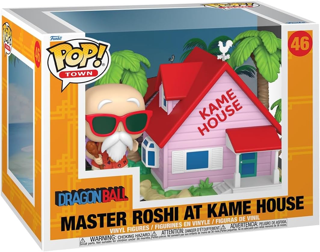 Funko Pop! Town: Dragon Ball - Turtle House Master Russi - Collectible Vinyl Figure - Gift Idea - Official Merchandise - Toys for Kids & Adults - Anime Fans - Collectible Model Figure