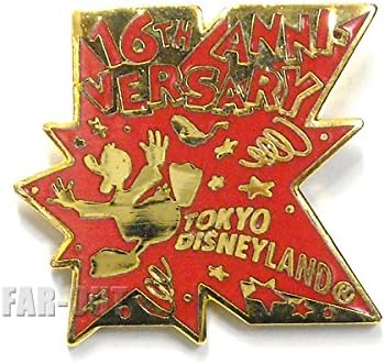 Tokyo Disneyland TDL 16th Anniversary 1999 Donald Red K Cast Limited Pin