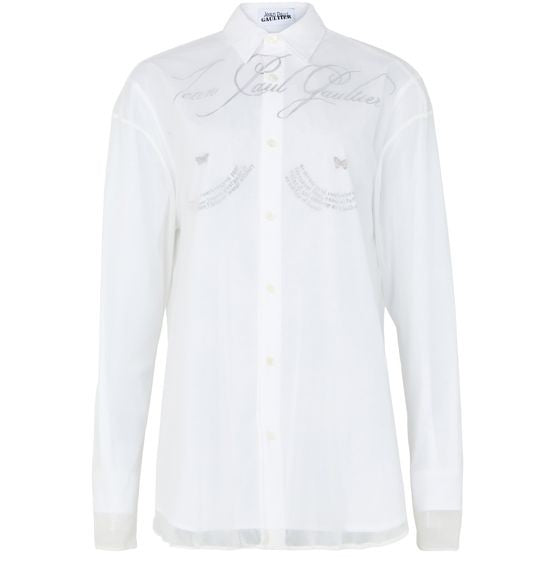 JEAN PAUL GAULTIER Long sleeves double layer shirt - Image 1