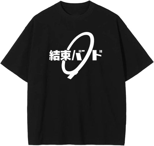 [Formemory] Tie Band T-Shirt, Ijichi Rainbow Summer T-Shirt, Short Sleeve, Cute, Summer Clothes, Unisex, Ijichi Rainbow Summer, Ryo Yamada, Ikuyo Kita Cosplay Costume, Commemorative Shirt, Everyday