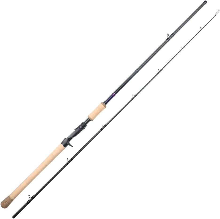 Raidoro H XH XXH Carbide Lure Rod, Carbon Fiber Fishing Rod, Casting Bait, 2-Strand, 6.5 ft (2.19 m), 6.9 ft (2.28 m), Black/Bass, Octopus, Ragyo, Catfish