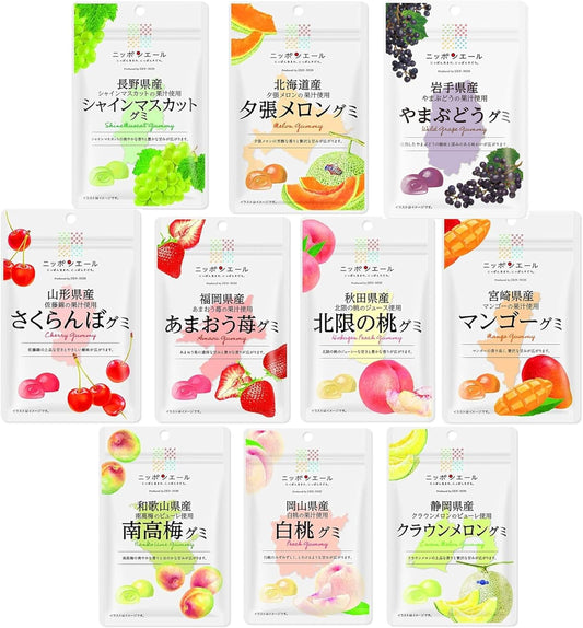 Zen-Noh Nippon Ale Gummies Best-Selling 10-Variety Set