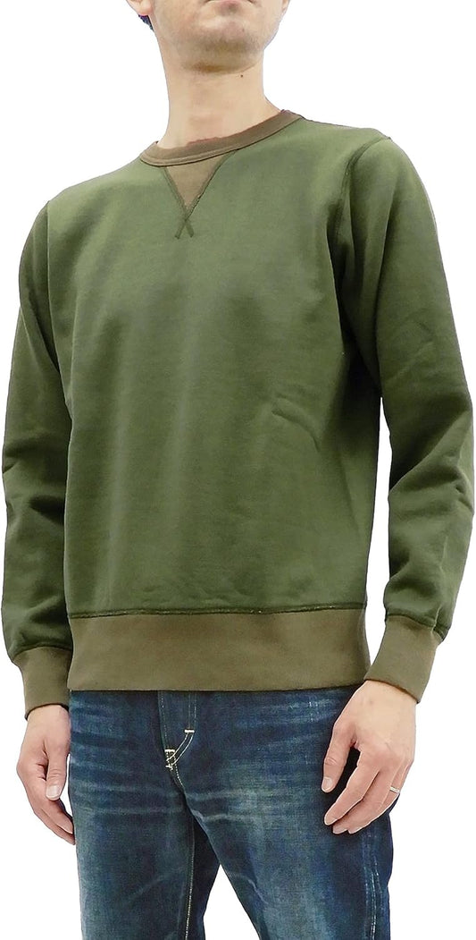 Buz-Ricksons BR65622 Solid Color Sweatshirt, Men's Sweatshirt