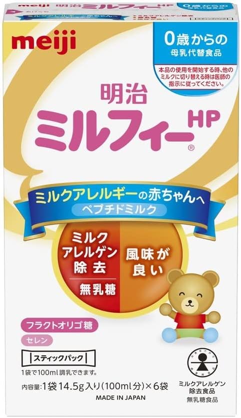Meiji Milfy HP Stick Pack 14.5g x 6 Sticks