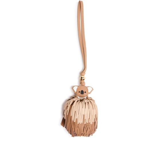 ZIMMERMANN Koala fringed bag charm - Image 1