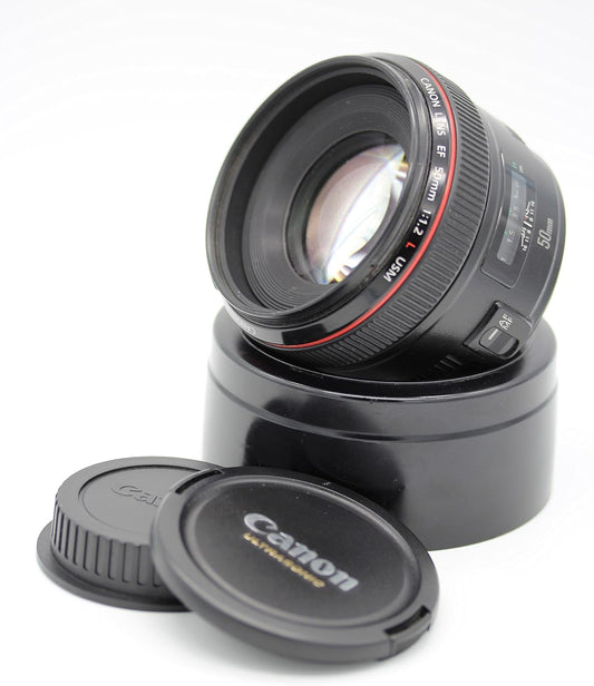 Canon 単焦点標準レンズ EF50mm F1.2L USM フルサイズ対応