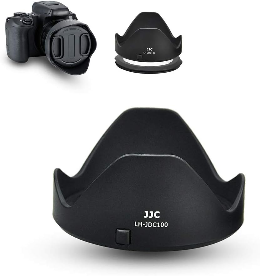 67mm Lens Hood Shade & Filter Adapter Canon PowerShot SX70 HS SX540 HS SX530 HS SX520 HS G3 X SX60 HS SX50 HS SX40 HS SX30 SX20 is a replacement for Canon LH-DC100 & FA-DC67B