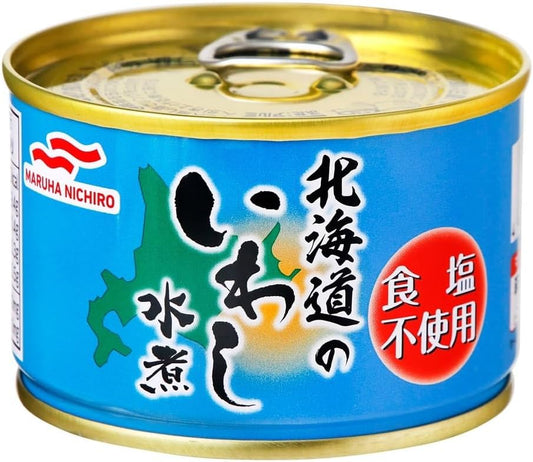 Maruhanichiro Hokkaido's Iwashi Water-Cooked, No Salt Added 150g x 6 pc(s)'