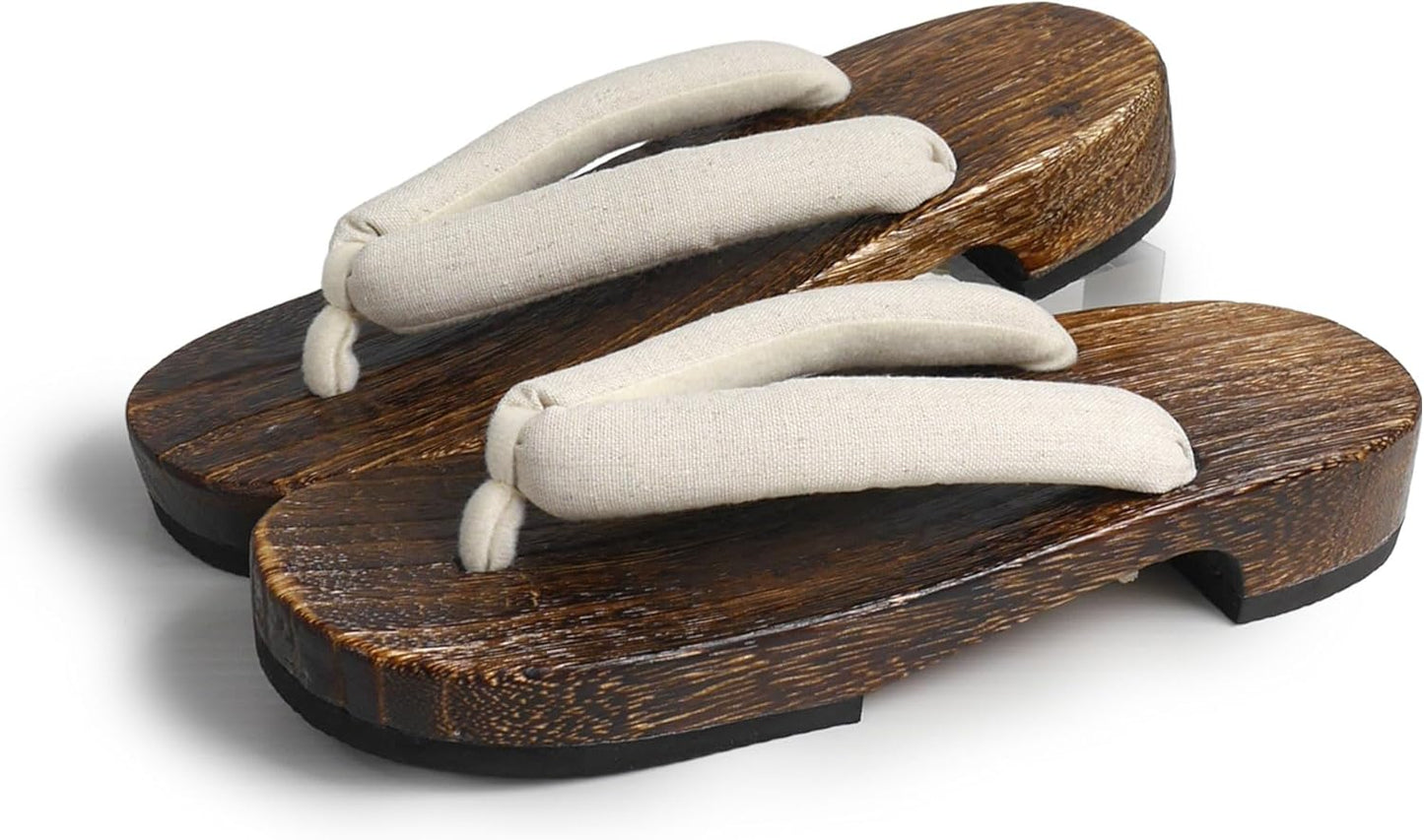 [NISHIORI] Stylish Yukata Geta Clogs, Collection, Plain Nose Thong, Cool, Simple, 10 Colors to Choose from, Yukata Geta, Feet Won't Hurt, Fluffy Thong, Women's, Summer Footwear, Yakitoridai, Nuance