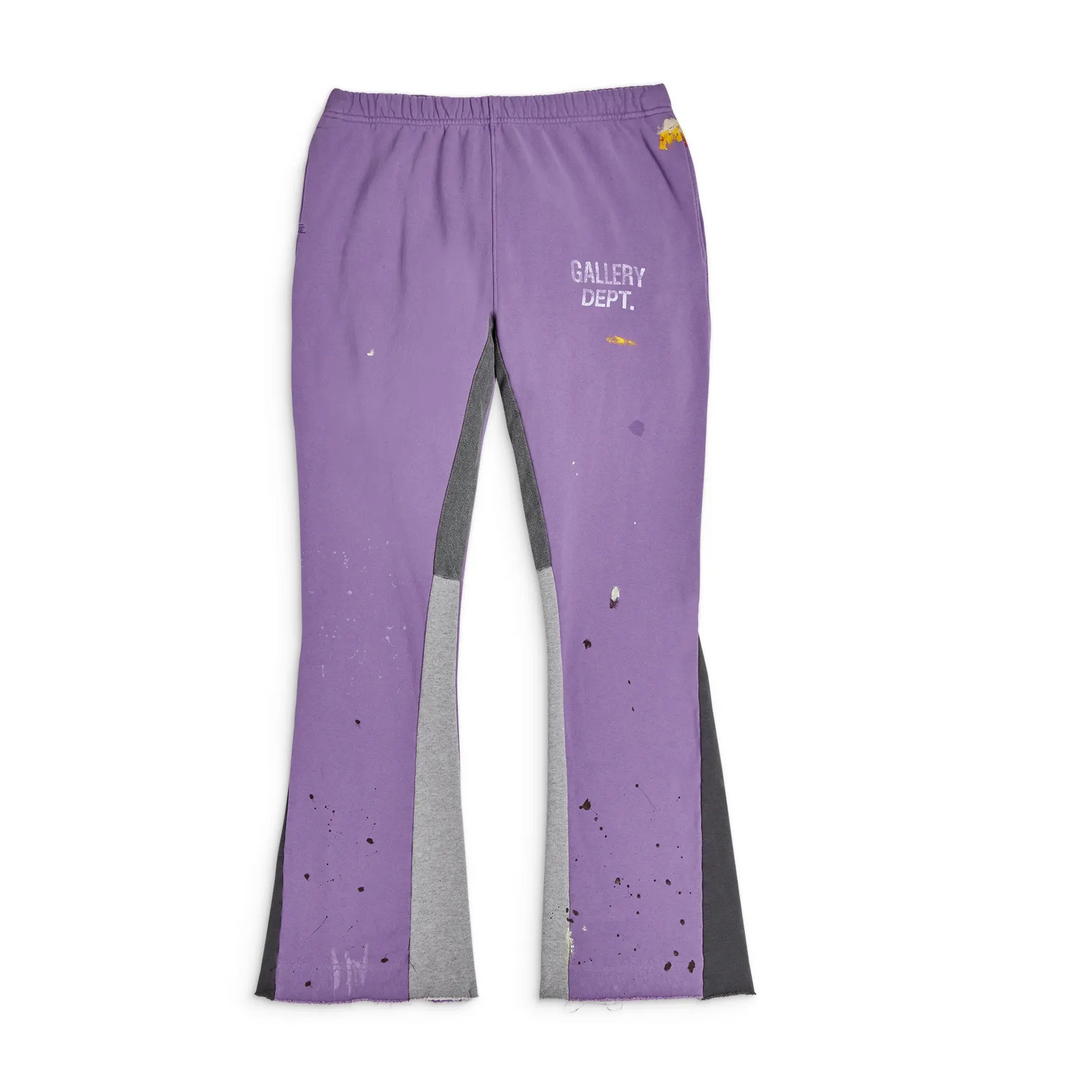 GALLERY DEPT. 'PURPLE' FLARE SWEATPANTS
