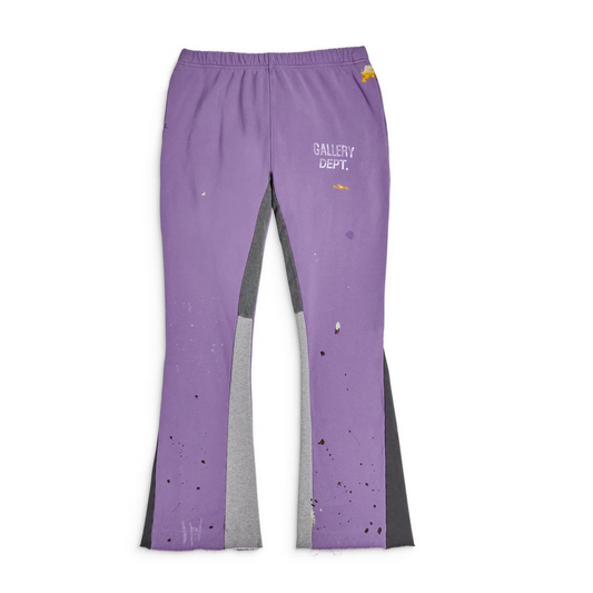 GALLERY DEPT. 'PURPLE' FLARE SWEATPANTS