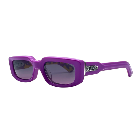 CHROME HEARTS 'ZELDA' PURPLE GLASSES