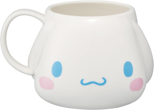 Skater CHMGD4-A Sanrio Ceramic Mug, 13.8 fl oz (390 ml), Die Cut, Cinnamoroll,