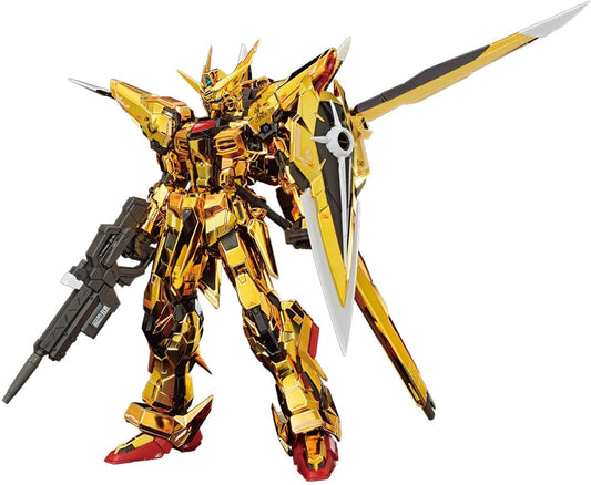 Bandai Spirits RG Mobile Suit Gundam SEED DESTINY Akatsuki Gundam (Steller's Eagle Equipment), 1/144 Scale, Color-coded Plastic Model