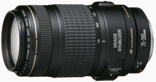 Canon EF 70-300mm f/4-5.6 IS USM Zoom Lens, Compatible with Full Size
