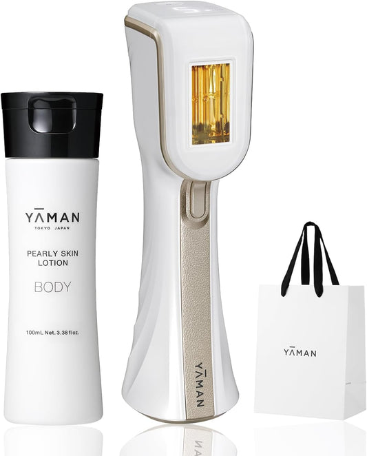 Ya-Man Epilator Category Ray Beauty Venus Beauty Skin Pearly Skin Lotion Set Light Beauty Device for Men and Women VIO Compatible Back Cooling Paper Bag Shopper YJEA7WAM [Exclusive]