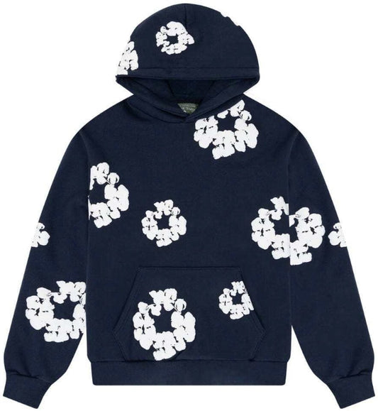 DENIM TEARS THE COTTON WREATH SWEATSHIRT NAVY