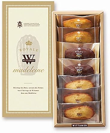Vitamer Valentine Sweets, Royal Madeleine (Seasonal Limited), 7 Pieces, Souvenir