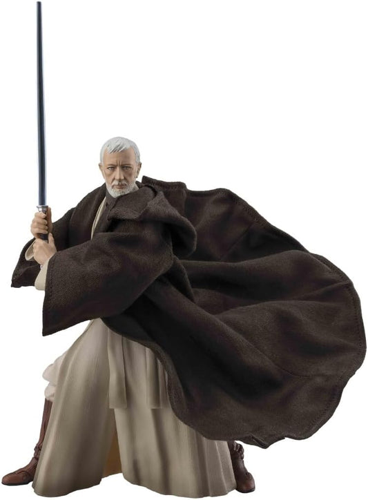 TAMASHII NATIONS S.H. Figuarts Star Wars Episode 4: New Hope Ben Kenobi -Classic Ver.- (Star Wars: A New Hope) Approx. 5.9 inches (150 mm), PVC & ABS & Fabric Pre-painted Action Figure