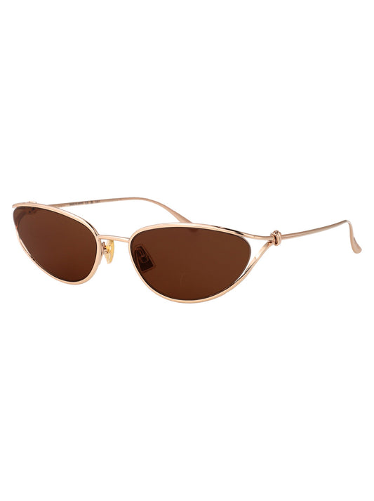 Bottega Veneta Oval Sunglasses BV1330 S 003 - Image 1