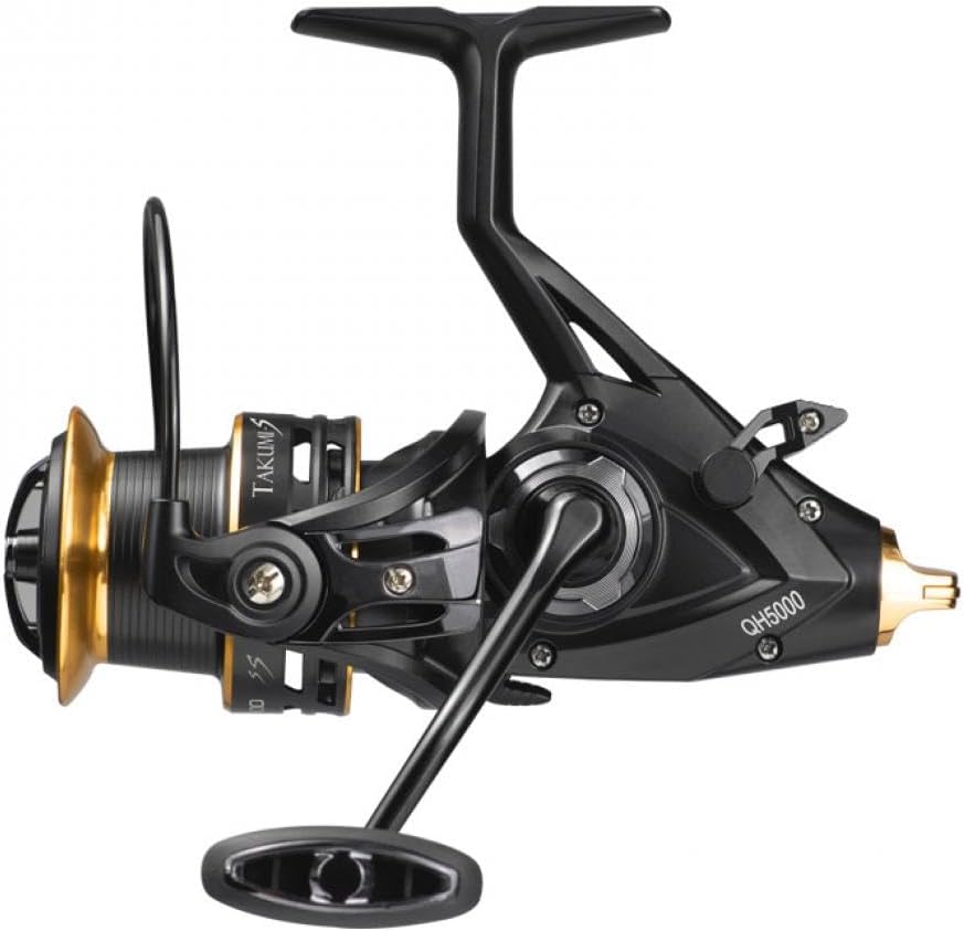 Spinning Reel Rear Drag, Front and Rear Beginner, Practice, Left/Right Interchange, Smooth Rotation, Bearings 4+1, 22.0 lbs (10 kg) / 26.5 lbs (12 kg), Distance Toss, Lightweight, Strong Drag,