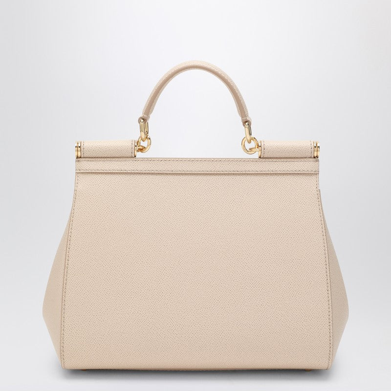 Dolce  Gabbana ドルチェ＆ガッバーナラージピンクシチリアハンドバッグ - Image 1