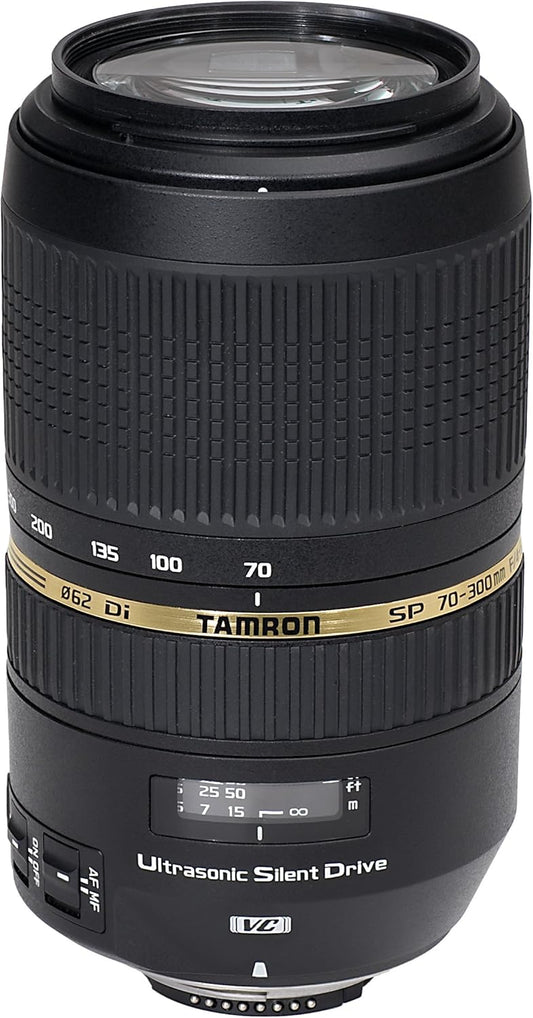 Tamron SP AF 70-300 F/4-5.6 Di VC USD SLR Telephoto lens Black