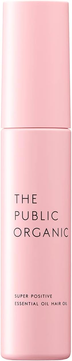 The Public Organic Super Positive Hair Oil Damage Repair 60ml Treatment, Styling, Aroma, Essential Oils, Hair Care, Made in Japan