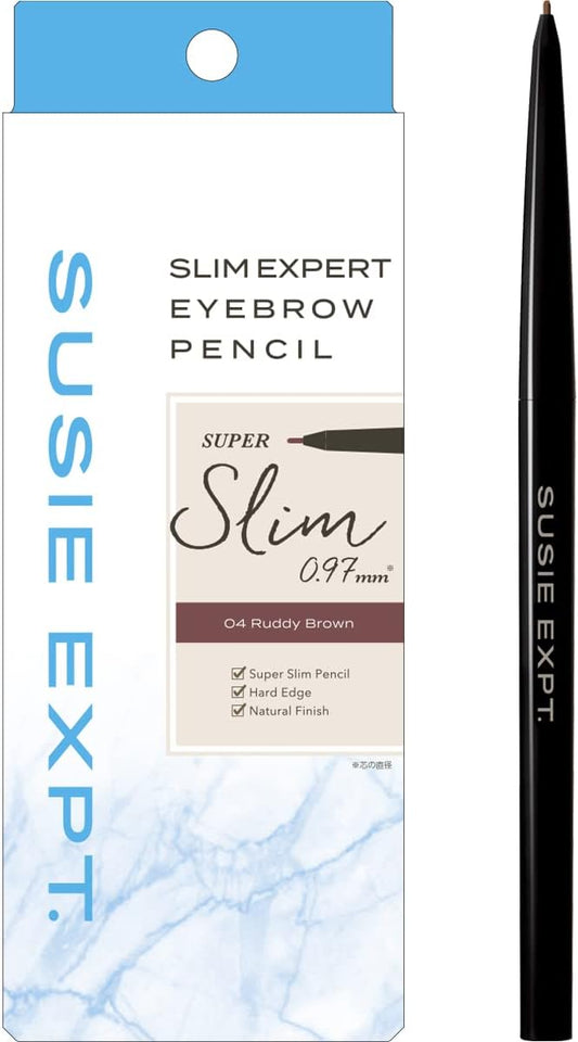 SUSIE EXPT. Susie Slim Expert R 04 Rudy Brown 0.03g 0.97mm Fine Eyebrow Pencil Fine Point Eyebrow