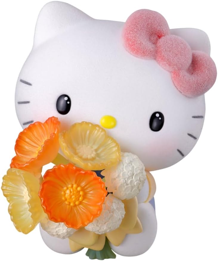 Rowtashii Noise (ロウタシーノイズ) mofamofy Sanrio Hello Kitty Approx. 3.5 inches (90 mm) PVC & ABS & Nylon Pre-painted Complete Figure