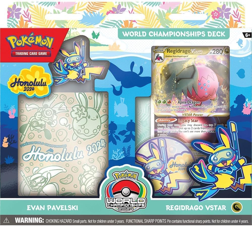 2024 Pokemon TCG World Championship Deck (1 Random Deck)